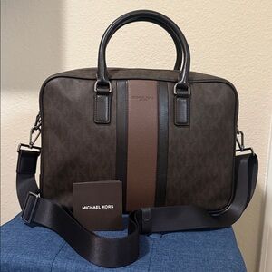 Michael Kors Bag - Brown Signature Logo